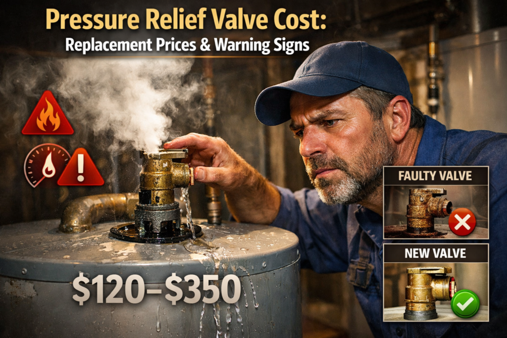 inspecting a t&p relief valve