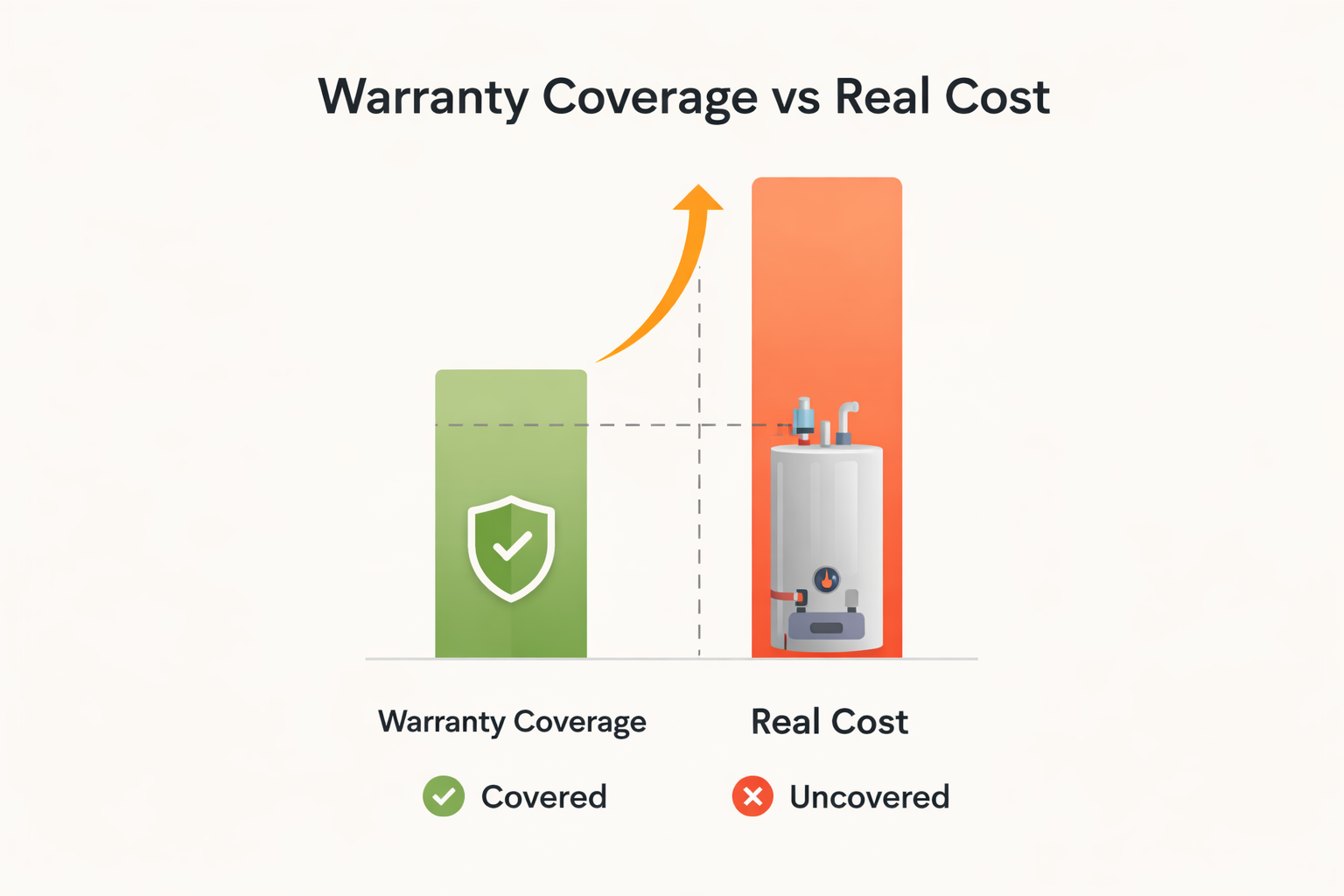 Warranty coverage versus real cost